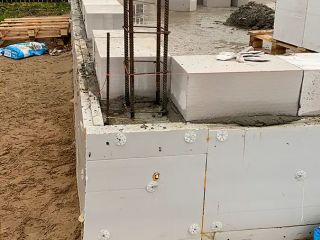  DS-1250 Кладка стен, армопояс, плита перекрытия